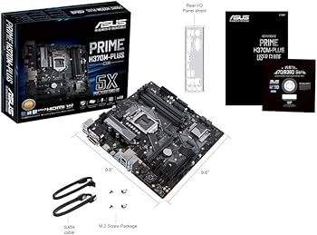 Amazon | Asus Prime H370M-Plus/CSM デスクトップマザーボード